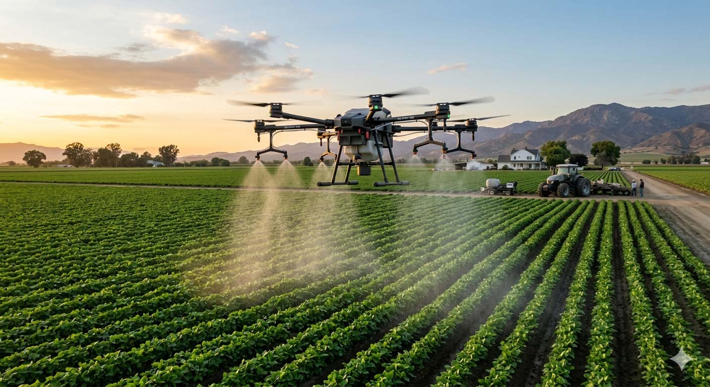 Agriculture Drone Spraying
